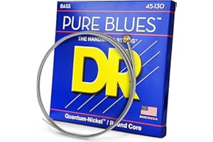 DR Strings PURE BLUES Bass Guitar Strings (PB5-130)