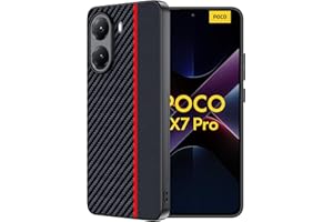 FDHYFGDY Funda para Xiaomi Poco X7 Pro, fibra de carbono, resistente a los arañazos, a prueba de golpes, protección de cámara, funda estándar