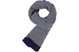 WANYING Nobile Seta Sciarpa per Uomo 100% Seta 11 Momme Sciarpa Doppio Strato per Primavera Estate Autunno Casual Business 155x26cm