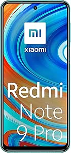 Xiaomi Redmi Note 9 Pro Smartphone - 6.67" DotDisplay, 6 GB + 64 GB, 64 MP AI Quad Camera, 5020mAh (typ) NFC, Verde (Tropical Green)