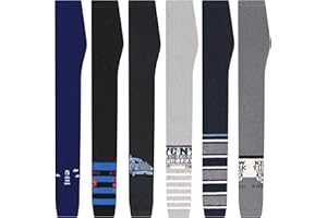 L&K-II 6er Pack Thermounterwäsche Kinder Jungen Leggings Kinder Hosen Pants Herbst Frühling Baumwolle Knöchellang 2786VA