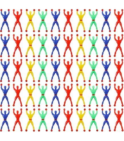 1/10/20 Stuks Kinderen Muur Klimmen Kleverige Elastische Spin Super Held Speelgoed Chirtmas Cadeau Voor Kinderen