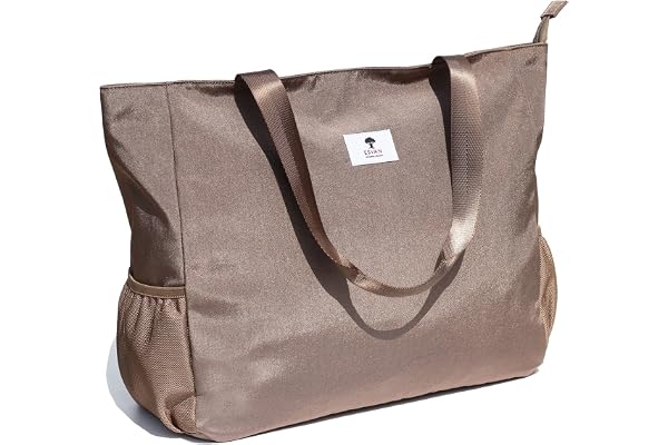 ESVAN Grand sac de plage résistant à l'eau et léger 50,8 cm pour femme, sac fourre-tout surdimensionné pour gym, plage, voyage, piscine, yoga, infirmière