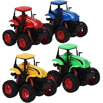 Amisha Gift Gallery Big Wheeles Tractor Toy for Kids Tractor Pull ...