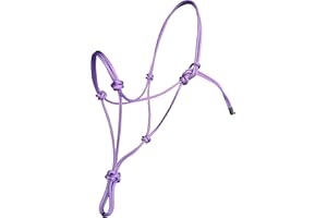 Hunters Saddlery Rope Halters for Horses Compatible with Parelli Natural Horsemanship Training Mini Foal Weanling Pony Cob Full Draft Head-Collars