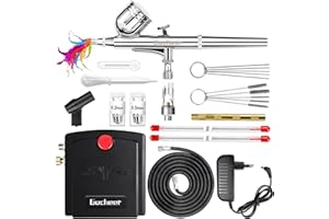Gocheer - Kit de aerógrafo o acessorio de aerógrafo, para tatuar y hacer manicura