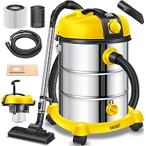 MisterVac Staubsauger-Düsenset – 3-teilig, Kompatibel Mit Karcher K 606DW Industriestaubsauger