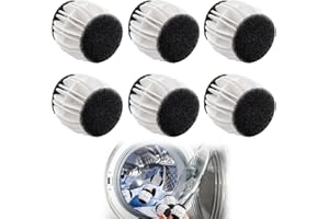 MEUNHY 6 Pet Hair Remover Washing Machine, Laundry Balls for Washing Machine, Pet Hair Remover for Laundry Reusable Lint Catcher Machines Animal Suitable for Clothes and Bedding