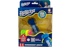 ZipString String Rope Launcher Bodacious blue - original from ZipString - Outdoor Toy Viral, Fidget Toy, Launcher Gravity Defying and Boost Imagination and Unlimited Possibilities for Kids and Adults
