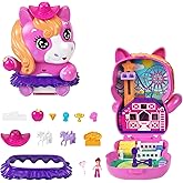 Rodeo Excitement Micro Gaming Set with Polly Pocket Pony, 4Y+, JCR39