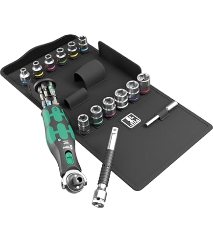 WERA 400 i Hex VDE geïsoleerde draaimoment-indicator, 4 x 5,0 Nm
