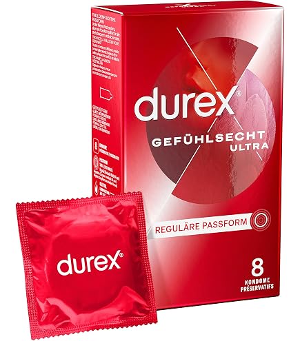 Préservatifs Durex Invisible Super Ultra Minces - Lot De 10 - Latex - Date Longue