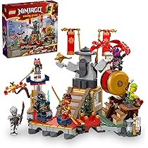 【US11(21.5)】WITH  BRIDGES LEGO NINJAGO Legacy Tournament of Elements 71735 Temple Toy