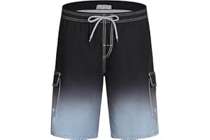 APTRO Costumi Pantaloncini da Bagno Uomo Mare Surf Piscina Stampa Hawaiana Estiva Grande Asciugatura Rapida con Fodera in Rete