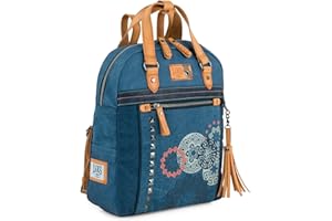 Lois - Mochila Pequeña Para Mujer, Bolso Casual Antirrobo