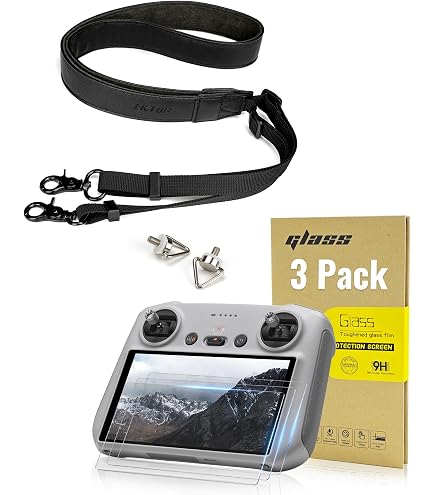 ZJRXM Displayschutzfolie Für DJI Mini 3 Pro RC – Gehärtetes Glas Mit 9H Härte, Kratzfest & Einfach Zu Montieren