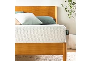 Zinus Materac piankowy, Memory Foam, biały, pojedynczy