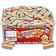 Sweetzone Sour Power Rainbow Belts 805 g, 350 Pcs Sweets Tub, Halal Sweets, Sour Sweets, Gummy Candy, Jelly Sweets, Gummies Candy, Fizzy Sweets, Tubs of Sweets for Retro Sweets for Your Sweet Tooth