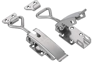 FTsolid [Lot de 2] Fermeture de serrage réglable en acier inoxydable ESS3.