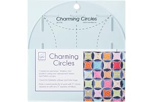 June Tailor JT-1710 Charming Circles Ruler