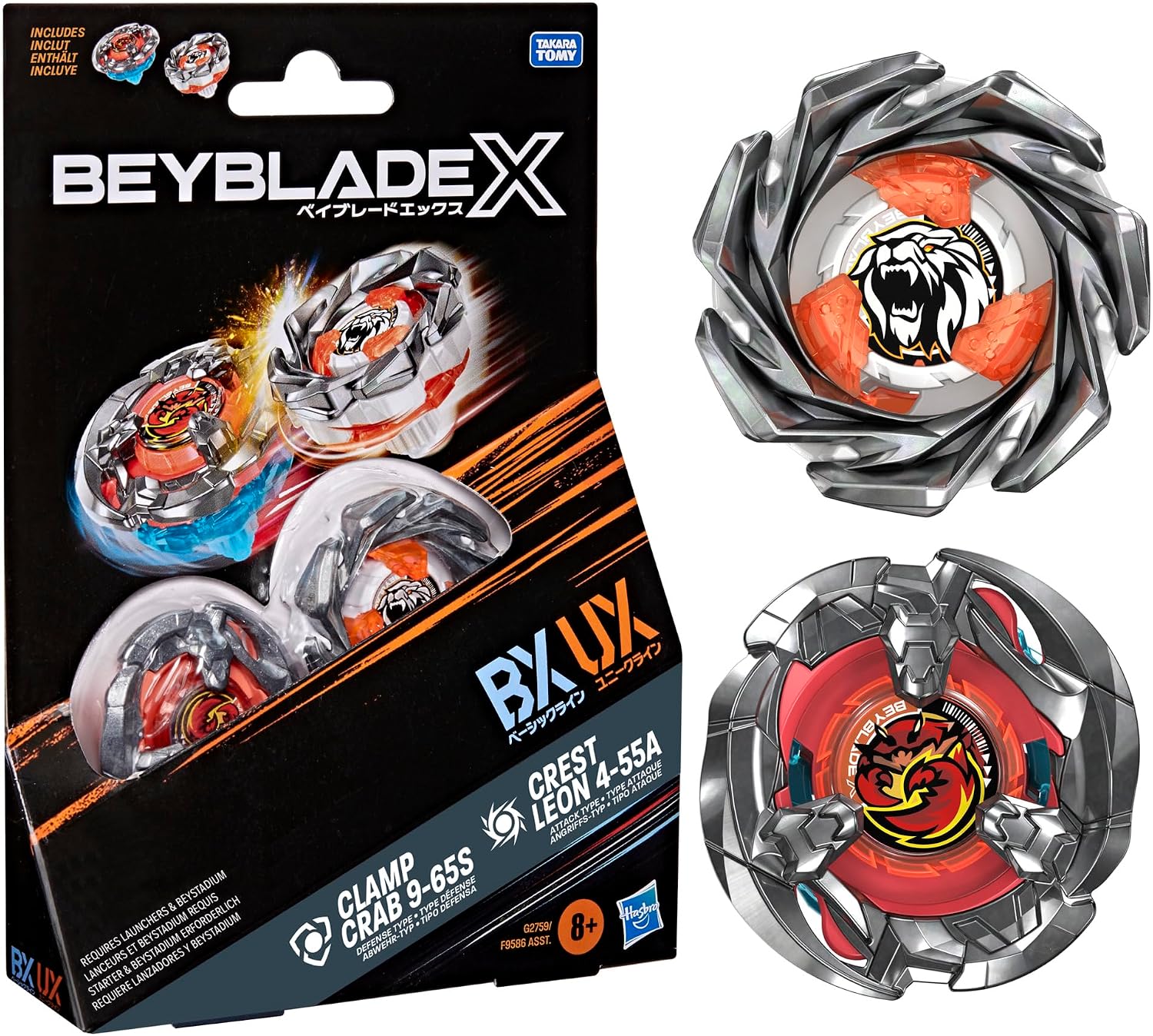Faut-il Acheter le Beyblade X Dual Pack Clamp Crab 9-65S BX et C (Sélection) ? Notre Avis