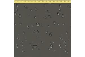 DreamRoots Tessuto impermeabile al metro 160 cm Larghezza - Stoffa al metro impermeabile 220 g/m2 600D - Cuscino esterno impermeabile - Stoffe a metro per ricambio sdraio, tende da sole, tovaglie