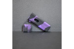 WratryParts Silicone Case Compatible with Vaporesso XROS 4 Mini Kit | Protective, Durable Skin, Sleeve, Cover, Wrap, Gel, Case, shield (Black Purple)