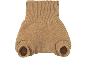 Disana WOLLWINDELHOSE, 100% Bio-Merinowolle GOTS, IVN Best | Newborn Neugeborene Baby Kleinkind, Kind Unisex | Baby Erstausstattung | Made in Germany