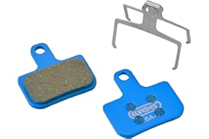 ELVEDES 1 Paire Organic Set de Plaquettes de Freins Velo/VTT/E-Bike/Route pour Avid Db1/Db3 Et Sram Level TL Mixte Adulte, Bleu