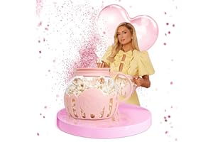 FACKELMANN Paris Hilton - Machine à pop-corn en verre borosilicate et plastique - Parfait pour pop-corn sucré et salé, 165 x 25 x 18 mm, couvercle 2 en 1, passe au lave-vaisselle