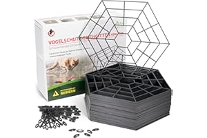 GARDIGO® Grillage Anti-Prédateurs pour Bassin – 20 Pièces Modulables – Barrière Anti-Hérons et Chats – Discrète sous l’Eau – Kit Extensible Flottant pour Bassin de Jardin avec Poissons