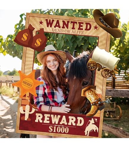 Renaiss 3x2.5m Western Stad Achtergronddoek Wilde Westen Stijl Cowboy Fotografie achtergrond partij decor man kinderen volwassenen portret De foto Video schiet Vinyl Studio rekwisieten