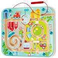 HABA 301057 Magnetspiel Baumlabyrinth - Motorikspielzeug Aus Holz Für Kinder Ab 2 Jahren