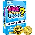 What Would You Choose? Do Kids Rather? | Kids & Family Card Quiz Game | Fun Questions for Children & Families | Board Games For 5+ Year Olds to Adult
