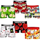 Lucky Boxer 6 Assorted Design Men's Underpants, Size XL
