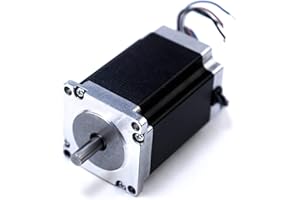 Motor paso a paso 23HS9430D8P7.5-15 Nema23, 84 mm, 2,2 Nm (310 oz-in) 3 A, eje redondo de 8 mm de diámetro, Bipolar 1,8° CNC OEM ACT Motor GmbH