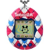 TAMAGOTCHI Orijinal - Argyle Heart - Hayvan - Elektronik Oyun - Kırmızı - Tamagotchi - Orijinal Tamagotchi