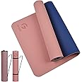 Gruper Non Slip Eco Friendly Yoga Mat with Carrying Strap - Pro Yoga Mat for Women's Workout, Pilates & Floor Exercises