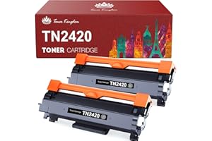 Toner Kingdom Compatible Toner Cartridge Replacement for Brother TN2420 TN2410 for HL-L2350DW MFC-L2710DW HL-L2310D HL-L2370DN HL-L2375DW MFC-L2710DN MFC-L2730DW MFC-L2750DW DCP-L2510D DCP-L2530DW