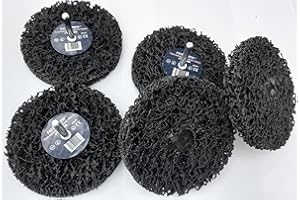 EISENWOLF Juego de discos de limpieza (10 unidades, diámetro de 100 mm x 6 x 13 mm)