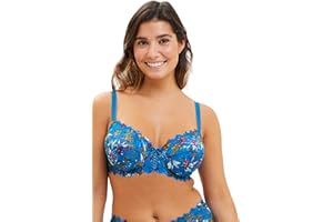 Sans Complexe - Modèle Arum Mosaic - Soutien-Gorge Classique avec Armatures - Femme