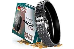 QUALITÄT AUS DEUTSCHLAND BAYERWALD WERKZEUGE Bayerwald, disco lamellare "RazorCup" | Ø 90 mm x 22,2 mm | per sgrossare e levigare velocemente legno e materiali a base di legno | per smerigliatrice angolare.