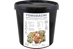 Winterfutter Koi Sinkfutter kleine Fische Tosai Koifutter schnell sinkend hochverdaulich arktische Rohstoffe Tomodachi Koiwinterfutter 3mm 3kg Eimer