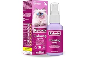 Beloved Pets Calming Pheromone Spray & Scratch Repellent for Cats - Reduces Scratching Furniture, Pee - During Travel, Fireworks, Thunder, Vet Zone - Helps to Relief Stress, Fighting, Hiding (50 ml)