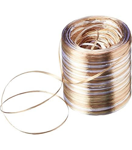 Raffia Rubans En Raphia De Viscose Multicolores, Bobine De 50 M De