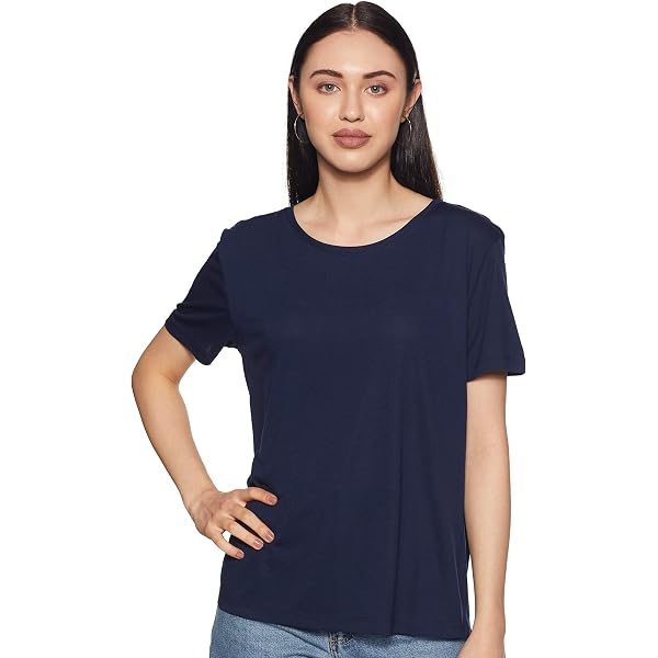 T-shirt Basique Marks And Spencer Fille – Coton Noir, Manches Courtes, Taille 8-9 Ans