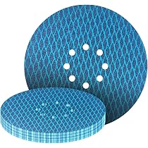 Sruhrak Dischi Abrasivi 125 mm Grana Mista 20 x 40/60/80/120 8 Fori Carta Abrasiva 125mm per Levigatrice Orbitale (80 Pezzi