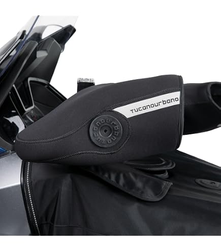 Tucano Urbano Termoscud X Noir R228 - Jambières Thermiques Moto, Protection Froid Et Pluie - 3
