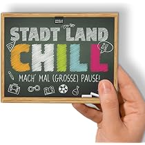 Stadt Land Fluss SUFF MINI – Partyspiel Für Erwachsene Mit 12 Frechen Kategorien, DIN A6-Block