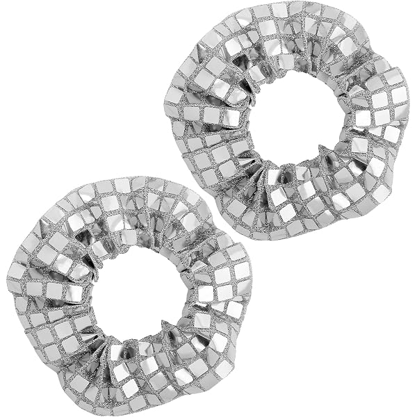 Mohito 6 Stück Pailletten Haargummi Set – Glitzer-Scrunchies Für Jeden Style